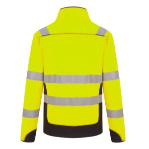 Warm Sweater HI-VIS Fleece Pesso FL01G, yellow/blue FL02G picture#1