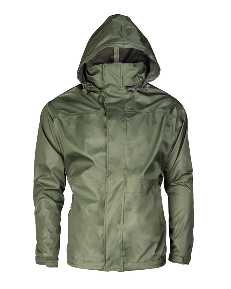 OD WET WEATHER JACKET MIL-TEC® 10625601 picture#1 OD WET WEATHER JACKET MIL-TEC® 10625601 picture#1