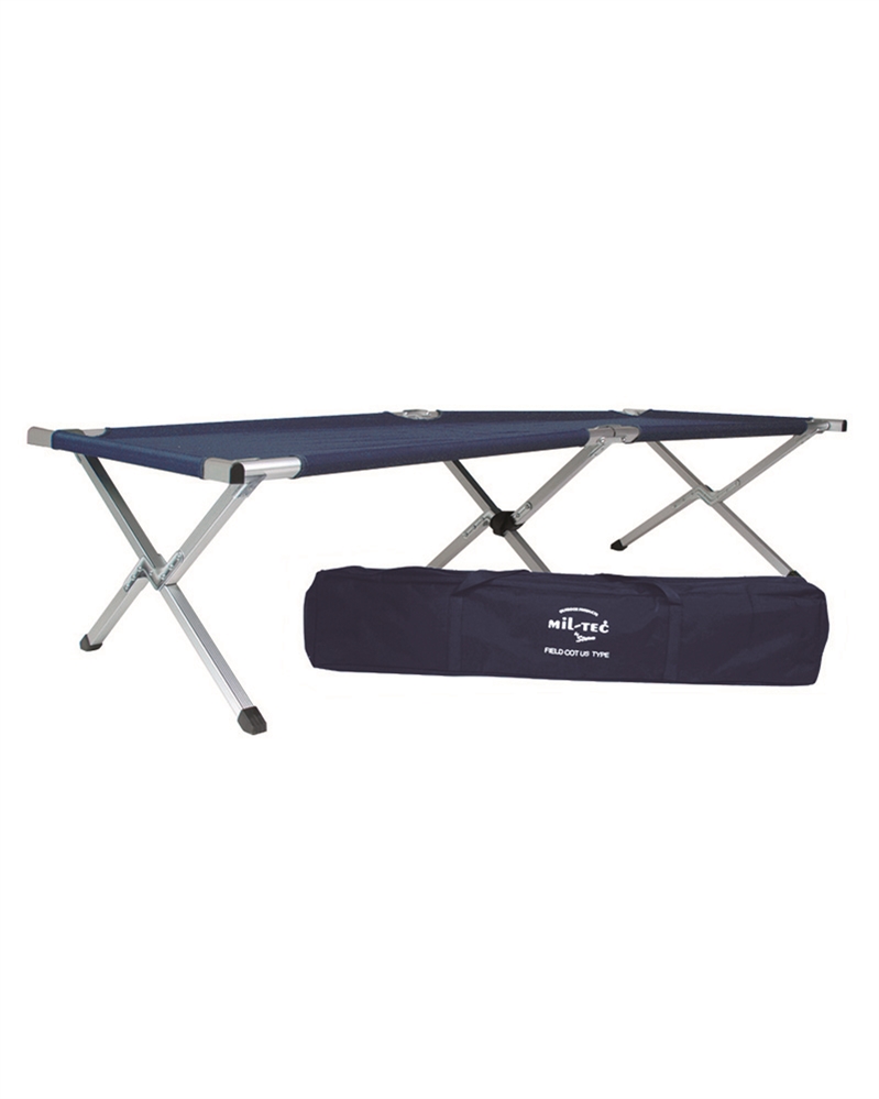 DARK BLUE US STYLE ALU.FOLDING COT W.BAG 14402003 picture#0 DARK BLUE US STYLE ALU.FOLDING COT W.BAG 14402003 picture#0