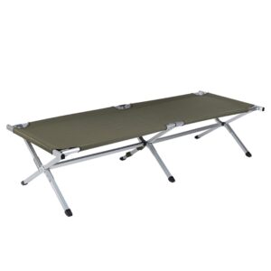 OD US STYLE ALU.FOLDING COT REINFORCED W.BAG 14403001 picture#1