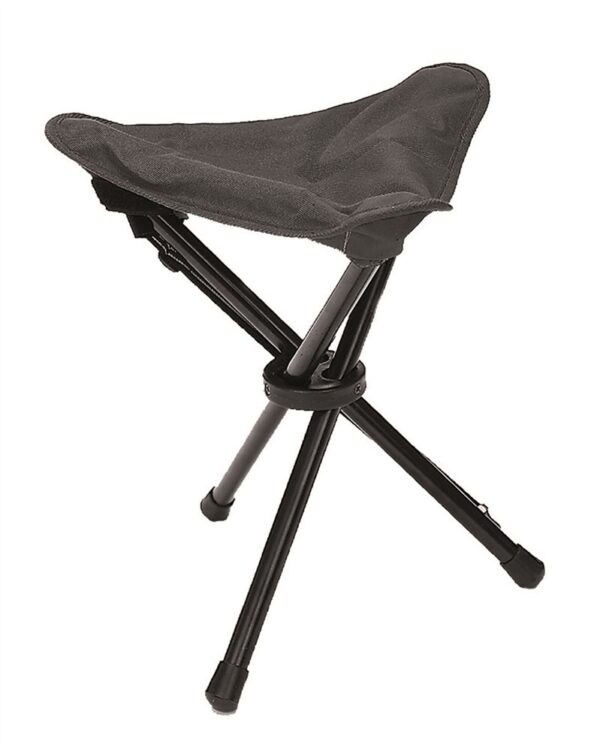 BLACK 3-LEG FOLDING STOOL 14450002 picture#0