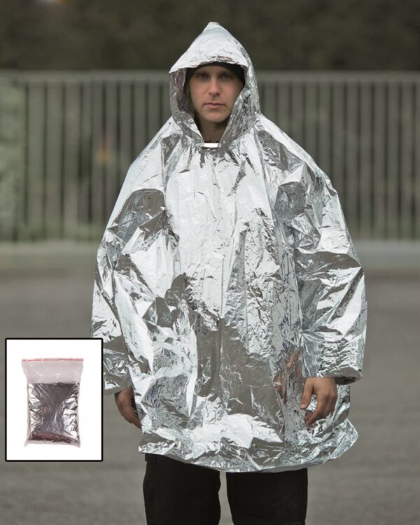 SILVER SURVIVAL PONCHO 16024700 picture#0