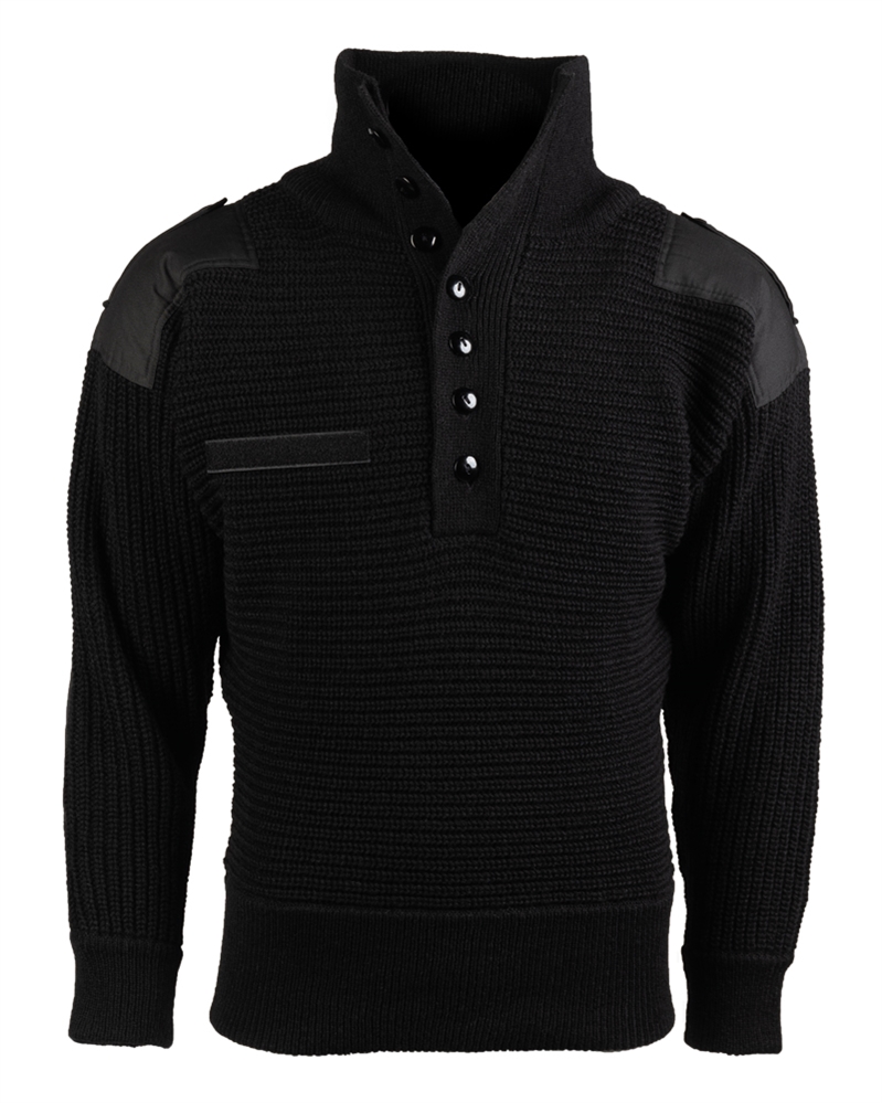 AUSTRIAN BLACK WOOL ALPIN SWEATER 10809002 picture#1 AUSTRIAN BLACK WOOL ALPIN SWEATER 10809002 picture#1