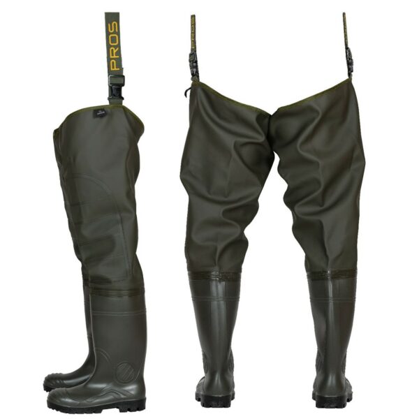 WATERPROOF THIGH WADERS MAX 400P (SAFETY BOOTS S5 AND KNEE REINFORCEMENT) WRM02 WRM02 picture#6