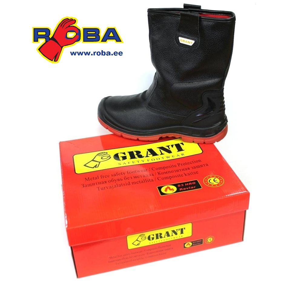 Рабочие сапоги GRANT 53 HRO S3. Жаростойкая подошва, композитная защита GRANT 53 HRO picture#4 Рабочие сапоги GRANT 53 HRO S3. Жаростойкая подошва, композитная защита GRANT 53 HRO picture#4