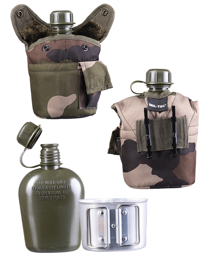 CCE CAMO US PLASTIC CANTEEN WITH CUP AND COVER 14506024 picture#2 CCE CAMO US PLASTIC CANTEEN WITH CUP AND COVER 14506024 picture#2