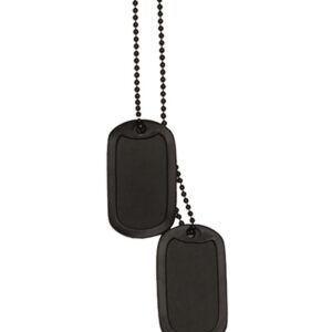 US BLACK DOG TAG SET WITH SILENCER 16311002 picture#0