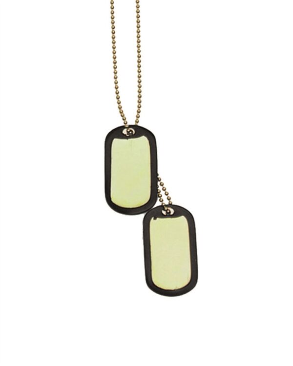 US GOLDEN DOG TAG SET WITH SILENCER 16311017 picture#0