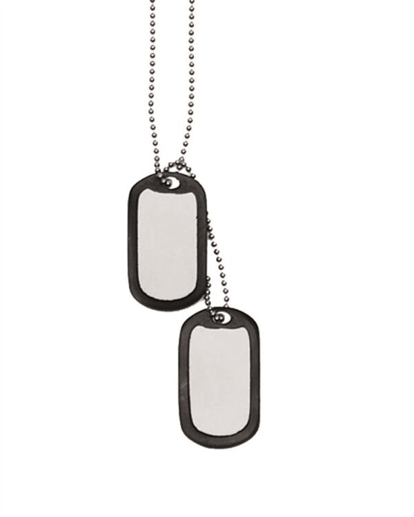 US stainless steel tag set with silencer 16311018 picture#2