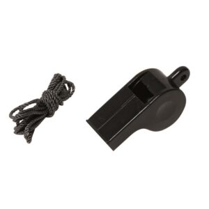 ′US′ BLACK PLASTIC WHISTLE 16326002 picture#1