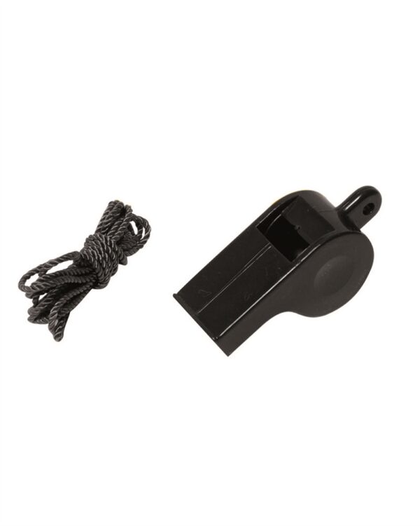 ′US′ BLACK PLASTIC WHISTLE 16326002 picture#1