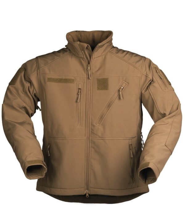 SCU 14 DARK COYOTE SOFTSHELL JACKET 10864019 picture#0