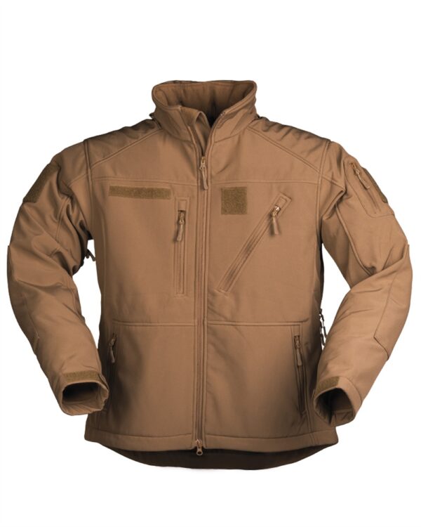 SCU 14 DARK COYOTE SOFTSHELL JACKET 10864019 picture#1