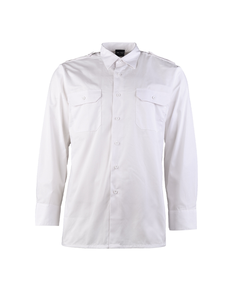 WHITE LONG SLEEVE SERVICE SHIRT 10931007 picture#1 WHITE LONG SLEEVE SERVICE SHIRT 10931007 picture#1