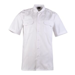 WHITE SHORT SLEEVE SERVICE SHIRT 10932007 picture#1