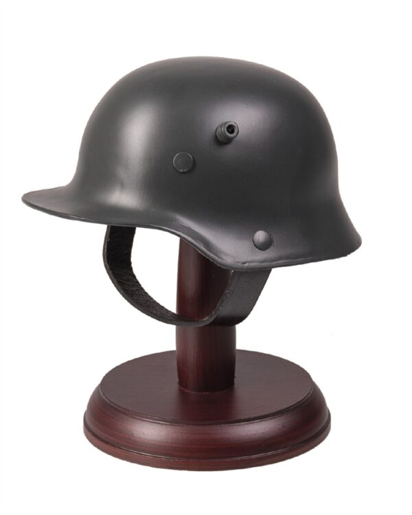 GERMAN M16 HELMET MINIATURE WITH STAND 16402000 picture#0