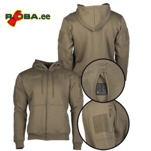 Tactical olive hoodie with zipper 11472012 picture#1