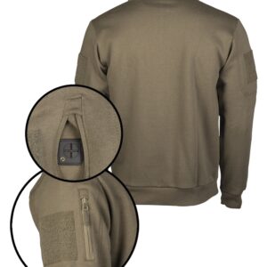 RANGER GREEN TACTICAL SWEATSHIRT WITH ZIPPER 11472512 picture#1