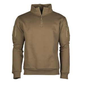 DARK COYOTE TACTICAL SWEATSHIRT WITH ZIPPER 11472519 picture#0