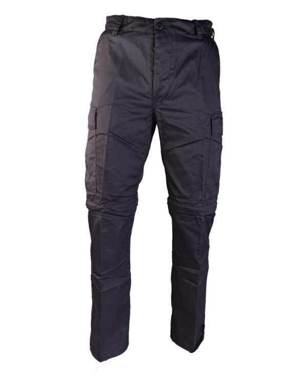 BLACK ZIP-OFF BDU STYLE PANTS 11510002 picture#1