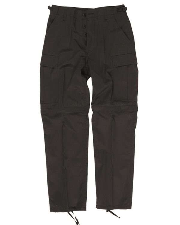 BLACK ZIP-OFF BDU STYLE PANTS 11510002 picture#0