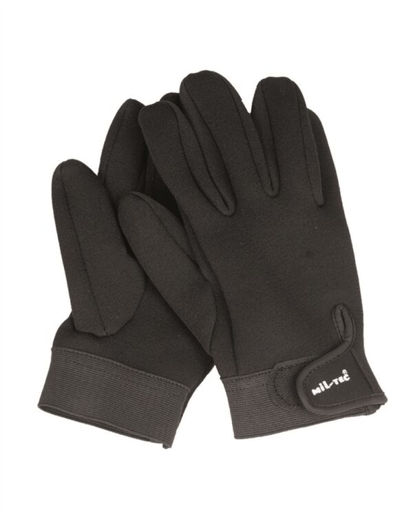 BLACK NEOPRENE SHORT GLOVES 11660002 picture#0