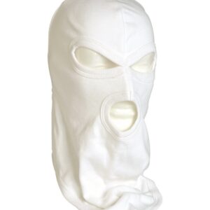 WHITE 3-HOLE COTTON BALACLAVA 12109007 picture#0