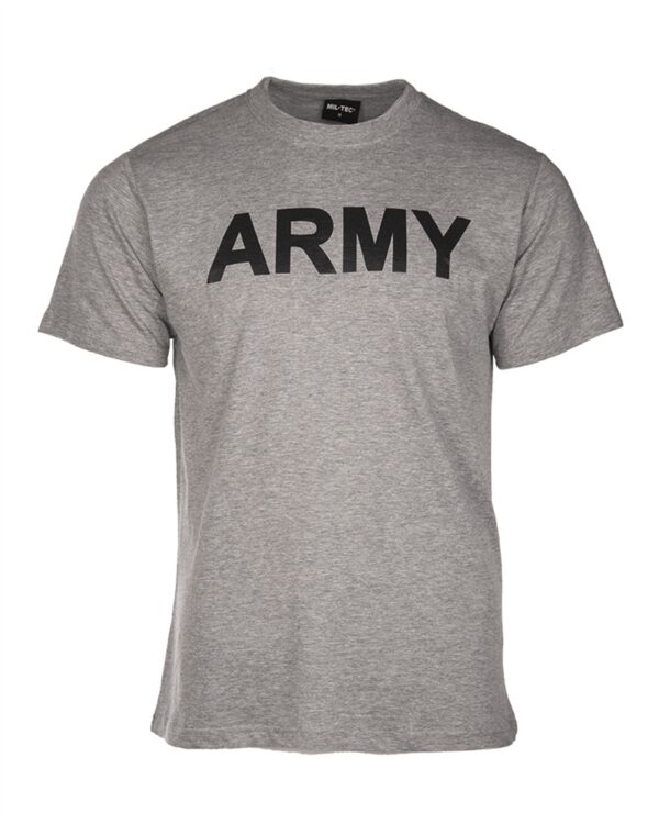 T-SHIRT ′ARMY′ GREY 11063008 picture#1