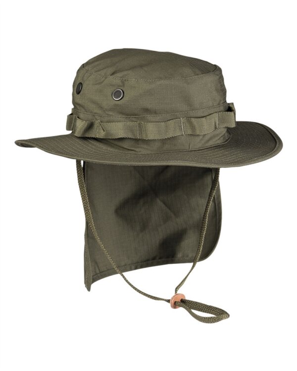 BRITISH OD R/S BOONIE WITH NECK FLAP 12326101 picture#3