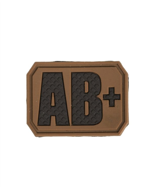 3D patch blood type AB positive (coyote) 16831519 picture#0