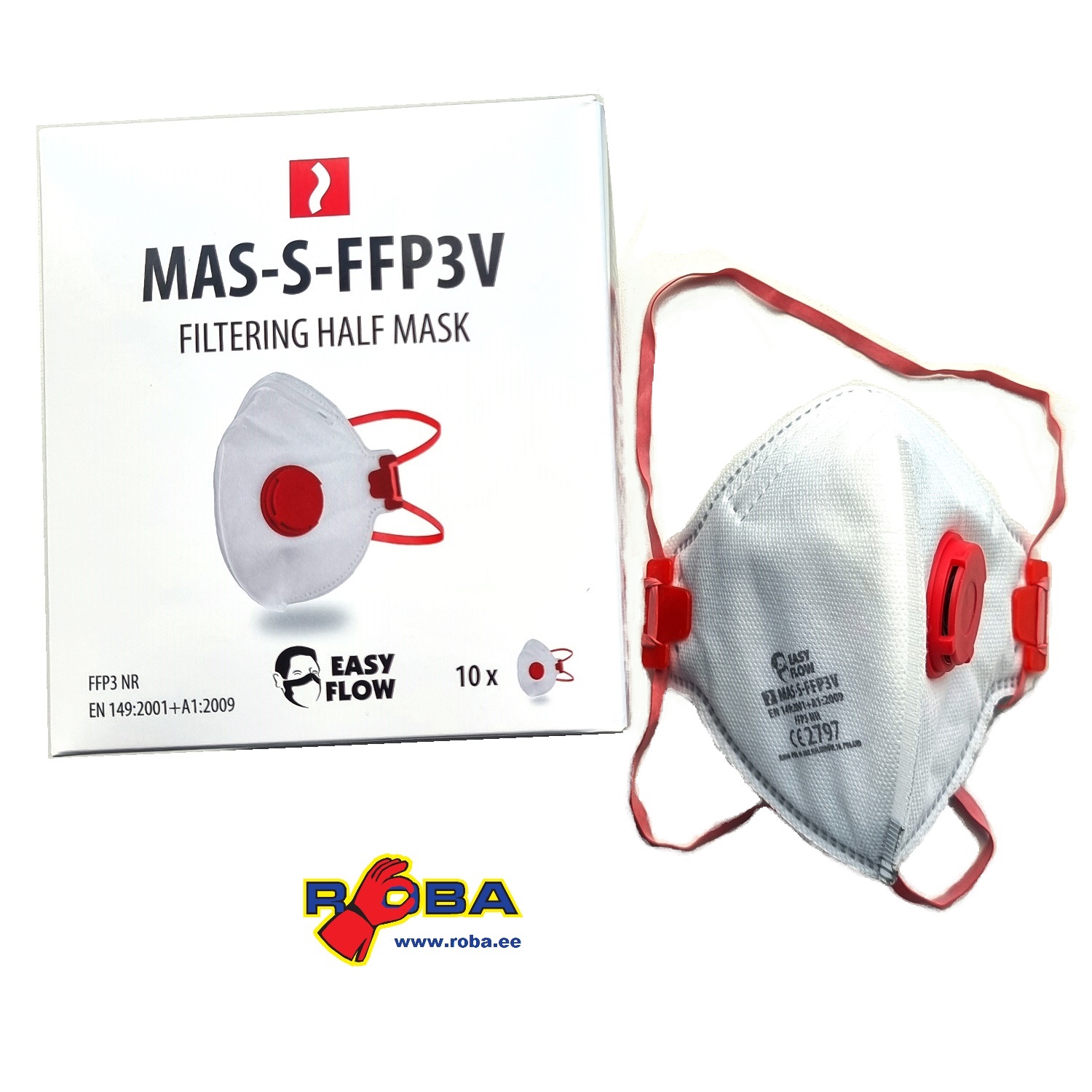 Tolmumask klapiga MAS-S-FFP3V FFP3 MAS-S-FFP3V picture#4 Tolmumask klapiga MAS-S-FFP3V FFP3 MAS-S-FFP3V picture#4