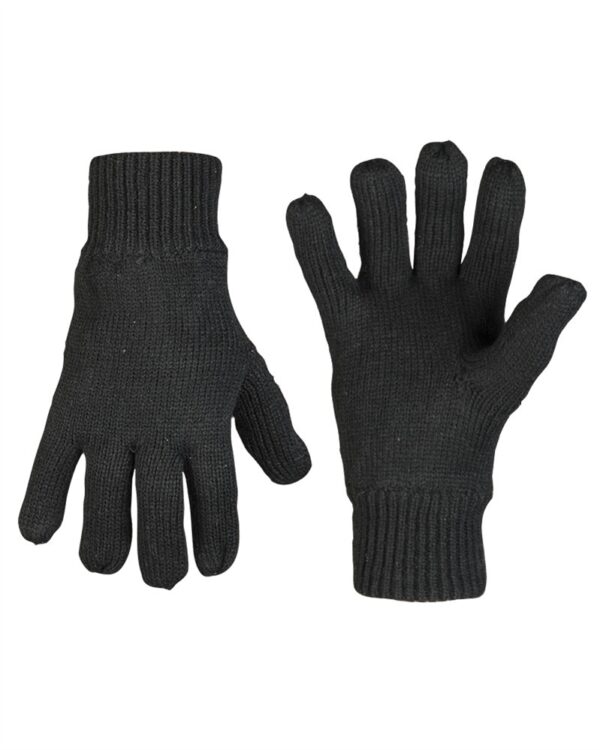 BLACK ACRYLIC THINSULATE GLOVES 12531002 picture#0