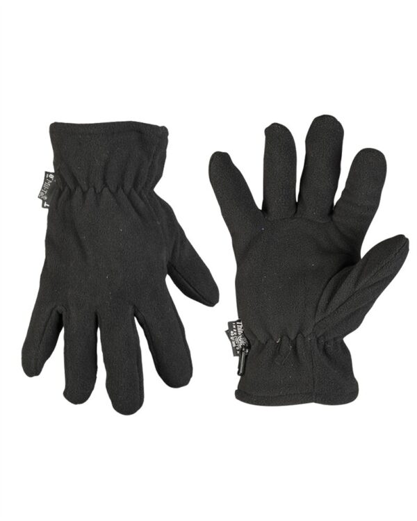 BLACK THINSULATE FLEECE GLOVES 12534002 picture#0