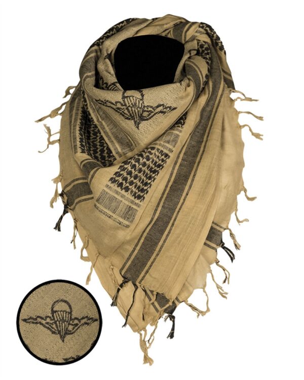 COYOTE/BLACK SHEMAGH SCARF ′PARATROOPER′ 12609305 picture#0