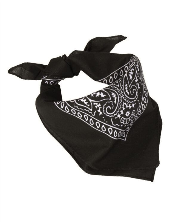 BLACK WESTERN BANDANA 12620002 picture#1