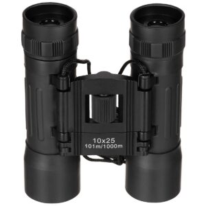 Binocular, foldable, 10 x 25, black, Ruby lens 34663A picture#1