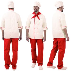 Chef Suit Red KTP6P picture#0