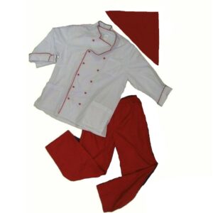 Chef Suit Red KTP6P picture#1