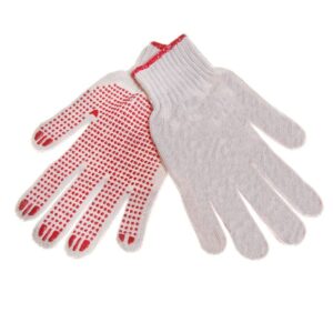 Knitted gloves with rubber pimples at one side 4349 (007) 4349 0078 007 picture#1