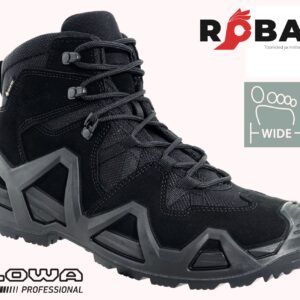 Ботинки тактические LOWA Zephyr MK2 GTX Mid Wide, черные LOWA Zephyr MK2 picture#0