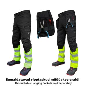 Softshell pants Pesso Mercury, yellow/black MERCURY_G picture#1