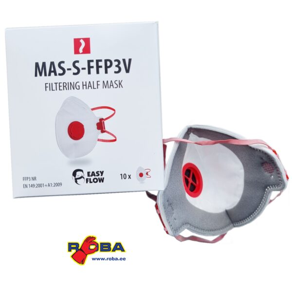 MAS-S-FFP3V foldable respirator mask with valve - FFP3 MAS-S-FFP3V picture#0