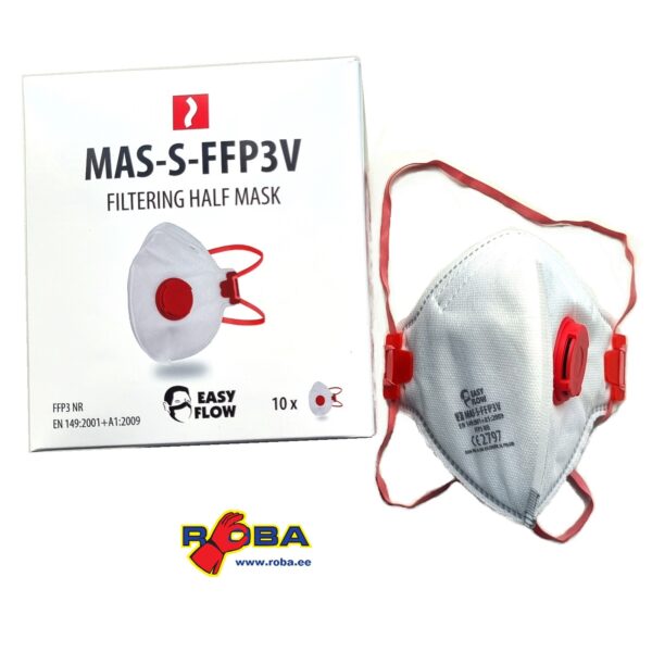 MAS-S-FFP3V foldable respirator mask with valve - FFP3 MAS-S-FFP3V picture#4