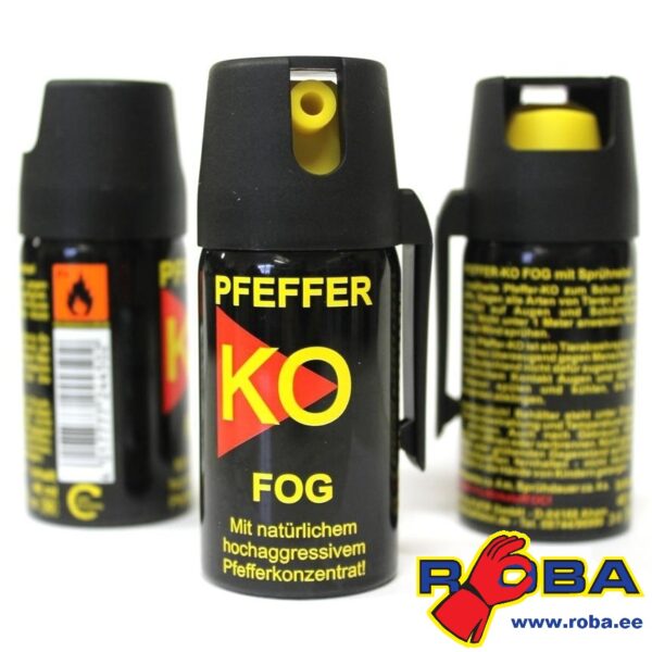 Перцовый газовый баллончик. Аэрозольный (КО FOG) 40мл КО FOG 40ml picture#4