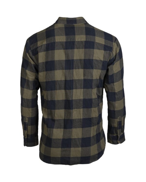 BLACK/OD FLANNEL SHIRT LIGHT 10939001 picture#2