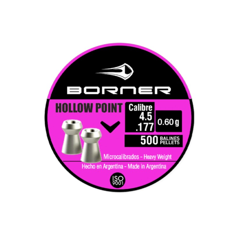 Kuulid Borner "Hollow Point" 0,60g 19202 picture#0 Kuulid Borner "Hollow Point" 0,60g 19202 picture#0