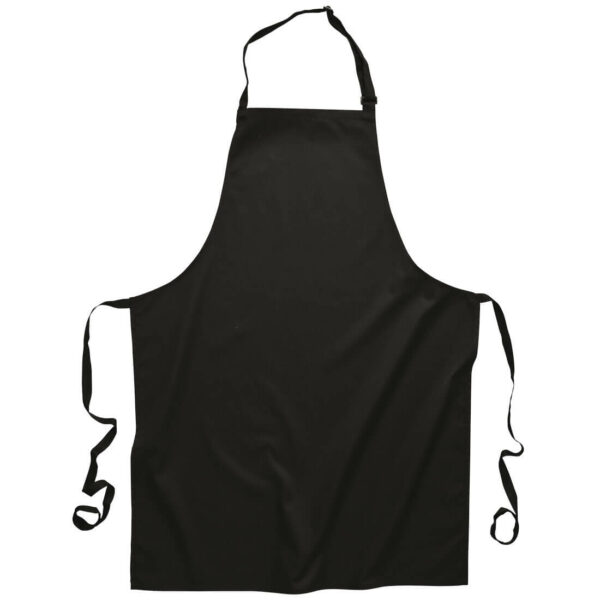 Bib Apron Black Poly/Cotton S841 S841 picture#1