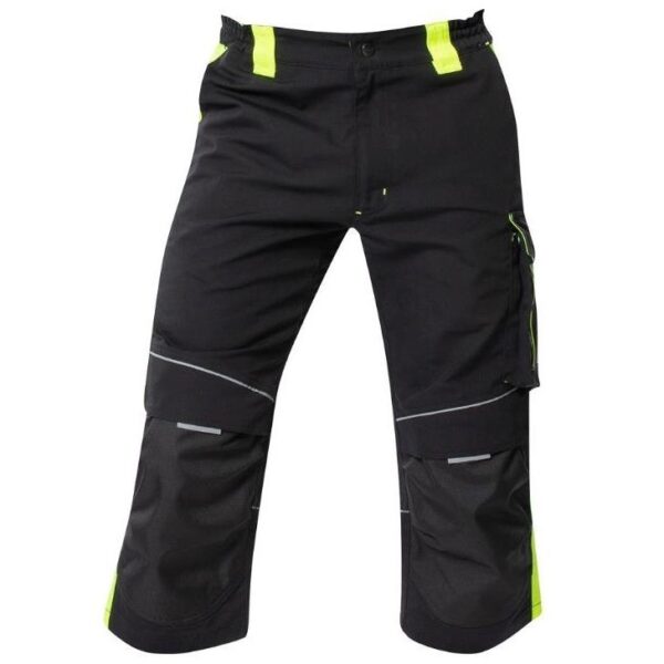 3/4 trousers ARDON®NEON black-yellow H6520 picture#1