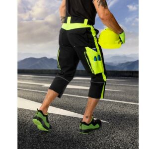 Põlvpüksid 3/4 ARDON®NEON must-kollane H6520 picture#2