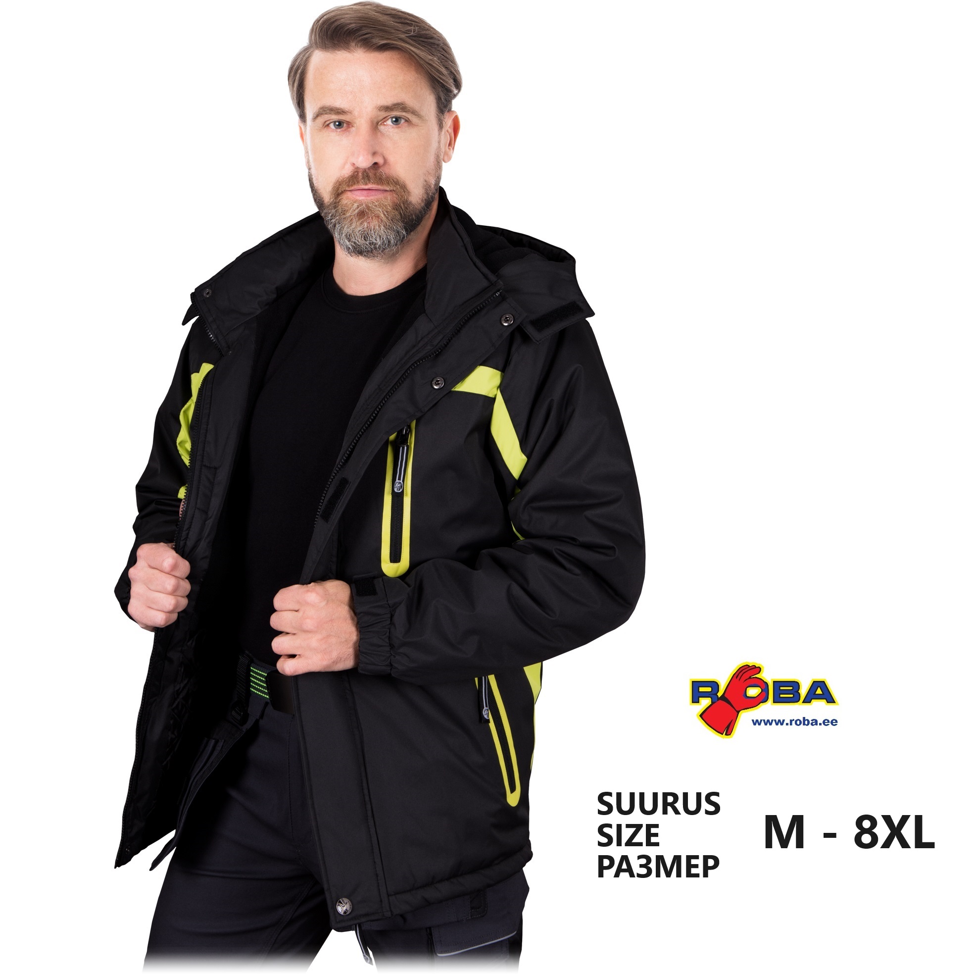 Fleece insulated jacket HERMAN. Sizes: M - 8XL !!! HERMAN picture#0 Fleece insulated jacket HERMAN. Sizes: M - 8XL !!! HERMAN picture#0
